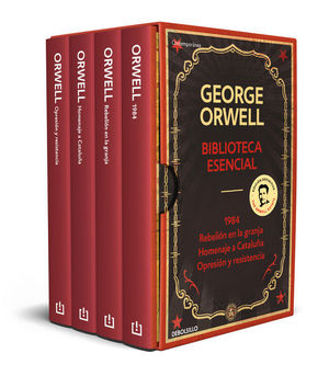 BIBLIOTECA ESENCIAL GEORGE ORWELL (1984  REBELIN EN LA GRANJA 
