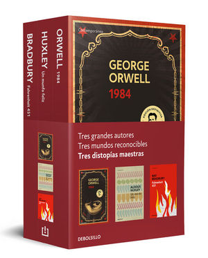 DISTOP�AS MAESTRAS (PACK QUE INCLUYE: 1984, FAHRENHEIT 451 Y UN MUNDO FELIZ)