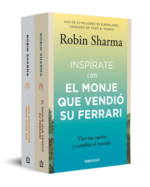 PACK ROBIN SHARMA INSPIRATE CON EL MONJE QUE VENDIO SU FERRARI