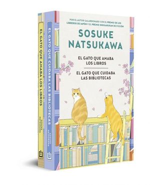 PACK EL GATO QUE AMABA LOS LIBROS + EL GATO QUE CUIDABA LAS BIBLIOTECAS