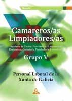 CAMAREROS/AS LIMPIADOR/A PERSONAL LABORAL XUNTA DE GALICIA GRUPO V. TEMARIO