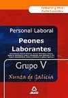 PEONES LABORANTES DE LA XUNTA DE GALICIA GRUPO V . TEMARIO Y TEST