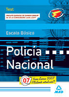 POLICA NACIONAL, ESCALA BSICA. TEST