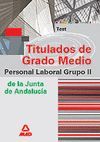 GRUPO II DE PERSONAL LABORAL DE LA JUNTA DE ANDALUCA TITULADOS DE GRADO MEDIO.