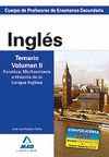 CUERPO DE PROFESORES DE ENSE�ANZA SECUNDARIA. INGL�S. TEMARIO. VOLUMEN II. FON�T