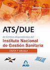 ATS/DUE CENTROS DEPENDIENTES DEL INGESA TEMARIO VOL. 1