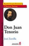 DON JUAN TENORIO.ESPA�OL LENGUA EXTRANJERO.CLASICOS BREVES