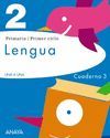LENGUA 2. CUADERNO 3.