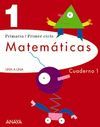 MATEM�TICAS 1. CUADERNO 1.