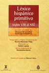 LEXICO HISPANICO PRIMITIVO(SIGLOS VIII AL XII)