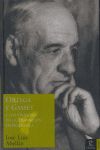 ORTEGA Y GASSET Y LOS ORIGENES
