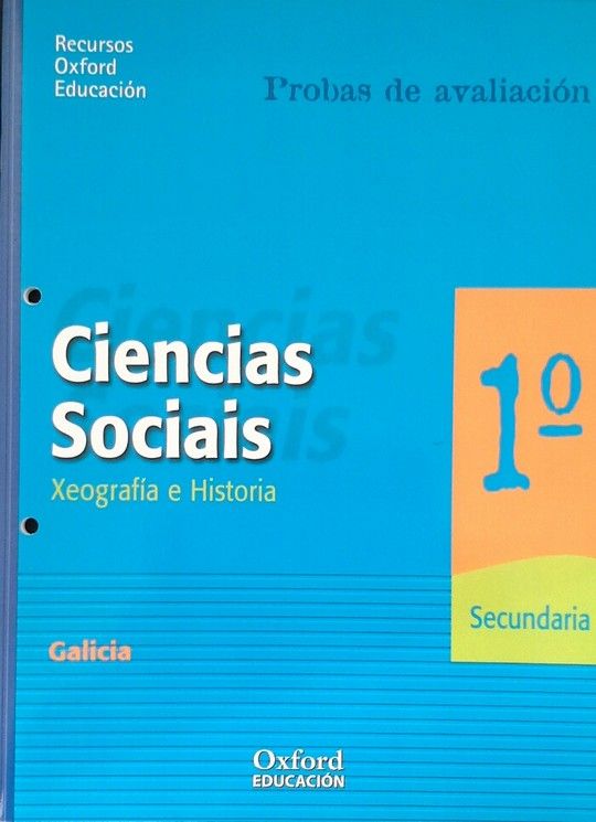 PROXECTO EXEDRA, CIENCIAS SOCIAIS, XEOGRAFA E HISTORIA, 1 ESO (GALICIA). RECURS