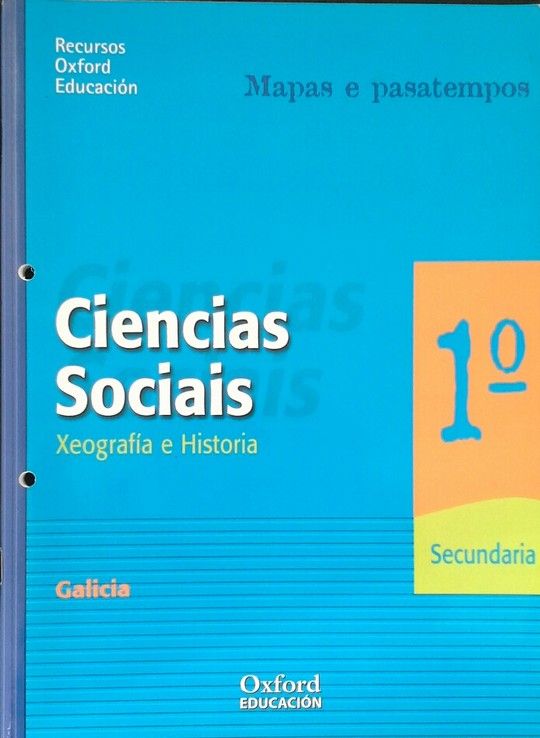 PROXECTO EXEDRA, CIENCIAS SOCIAIS, XEOGRAFA E HISTORIA, 1 ESO (GALICIA). RECURS