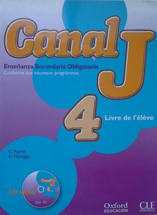 CANAL J 4. LIVRE DE L'�L�VE