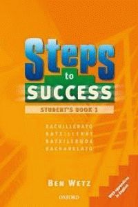 STEPS TO SUCCESS 1 SB PACK SPANISH