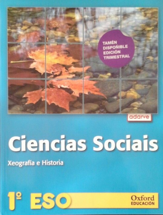 CIENCIAS SOCIAIS 1 ESO ADARVE (GALICIA): LIBRO DEL ALUMNO