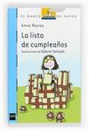 LA LISTA DE CUMPLEAOS