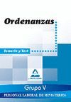 PERSONAL LABORAL MINISTERIOS (GRUPO V). ORDENANZAS. TEMARIO Y TEST