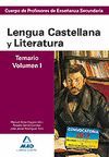 CUERPO PROFESORES ENSE�ANZA SECUNDARIA. LENGUA LITERATURA VOL I