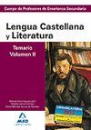CUERPO PROFESORES ENSE�ANZA SECUNDARIA. LENGUA LITERATURA VOL II
