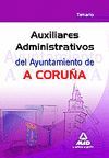AUXILIARES ADMINISTRATIVOS AYUNTAMIENTO DE A CORU�A TEMARIO