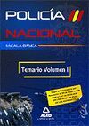 ESCALA B�SICA DE POLIC�A NACIONAL. TEMARIO. VOLUMEN I