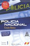 ESCALA B�SICA DE POLIC�A NACIONAL. TEMARIO CIENCIAS JUR�DICAS