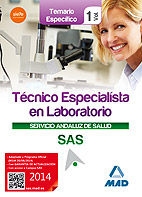 TCNICOS ESPECIALISTAS EN LABORATORIO DEL SERVICIO ANDALUZ DE SALUD. TEMARIO ESP