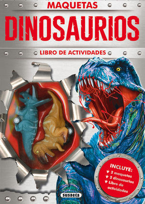 DINOSAURIOS: MAQUETAS Y LIBRO DE ACTIVIDADES