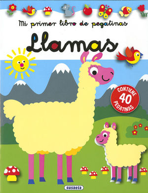 MI PRIMER LIBRO DE PEGATINAS: LLAMAS