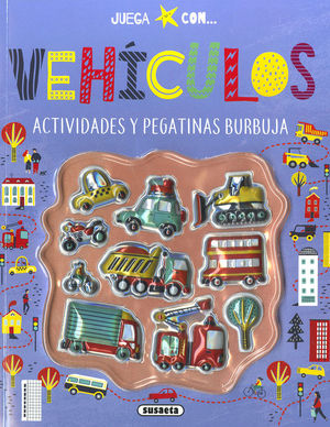 VEHCULOS (ACTIVIDADES Y PEGATINAS BURBUJA)