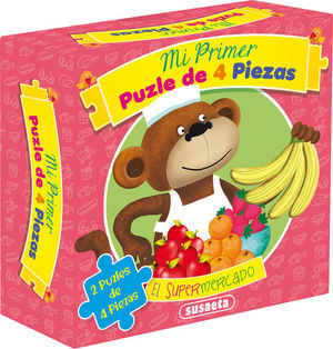 MI PRIMER PUZLE DE 4 PIEZAS. EL SUPERMERCADO