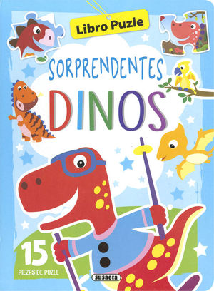 LIBRO PUZLE: SORPRENDENTES DINOS