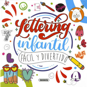 LETTERING INFANTIL FCIL Y DIVERTIDO (BLANCO)