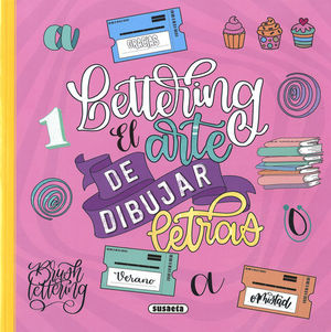 LETTERING: EL ARTE DE DIBUJAR LETRAS (ROSA)