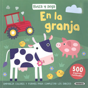 EN LA GRANJA (500 PEGATINAS REUTILIZABLES)