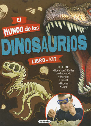EL MUNDO DE LOS DINOSAURIOS LIBRO-KIT