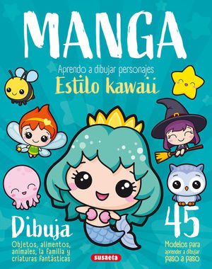 MANGA. APRENDO A DIBUJAR PERSONAJES ESTILO KAWAII