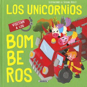 LOS UNICORNIOS VISITAN A LOS BOMBEROS