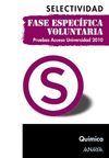 QU�MICA. FASE ESPEC�FICA VOLUNTARIA.