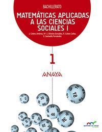 MATEM�TICAS APLICADAS A LAS CIENCIAS SOCIALES I.