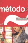 M�TODO 2 DE ESPA�OL. CUADERNO DE EJERCICIOS A2