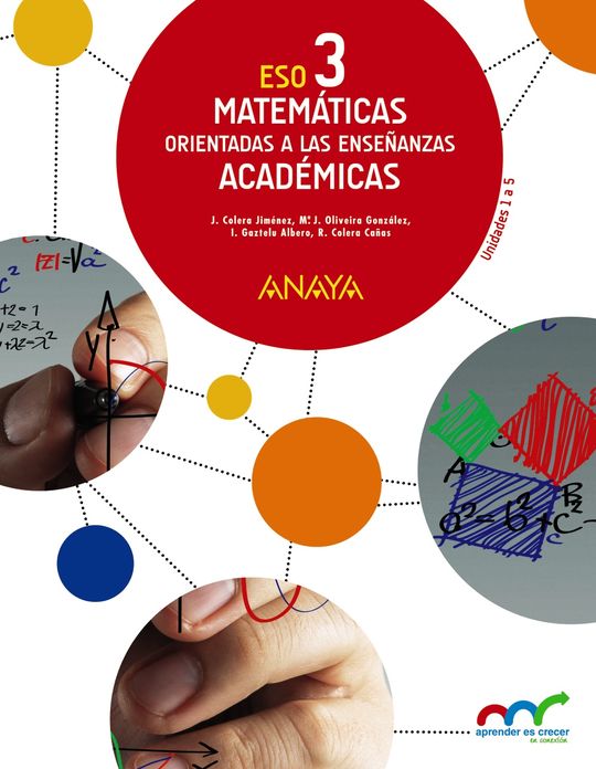 MATEM�TICAS ORIENTADAS A LAS ENSE�ANZAS ACAD�MICAS 3. TRIMESTRES.