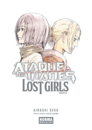 ATAQUE A LOS TITANES LOST GIRLS NOVELA