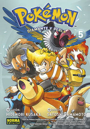 POKEMON,21 DIAMANTE Y PERLA, 5