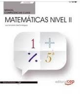 MANUAL. COMPETENCIA CLAVE. MATEMTICAS NIVEL II (FCOV23). CERTIFICADOS DE PROFES