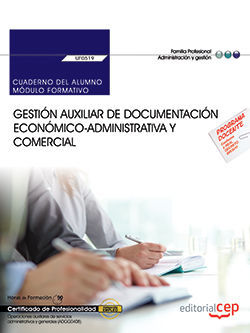 CUADERNO DEL ALUMNO. GESTION AUXILIAR DE DOCUMENTACION ECONOMICO-