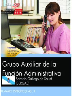 GRUPO AUXILIAR FUNCIN ADMINISTRATIVA SERGAS