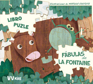 FABULAS DE LA FONTAINE LIBRO PUZZLE (+ 5 AOS)