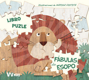 FABULAS DE ESOPO LIBRO PUZZLE (+ 5 AOS)